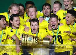 Lesen sie hier alle meldungen der faz zum spitzenverband des deutschen fußballs. Sancho Haaland Score Braces As Borussia Dortmund Win The Dfb Pokal