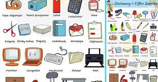 Check spelling or type a new query. Office Supplies List Of Stationery Items With Pictures 7esl