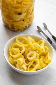 Total ), olive oil, onion (6 oz.), finely chopped, eggs, salt, pepper Pickled Banana Peppers Chili Pepper Madness