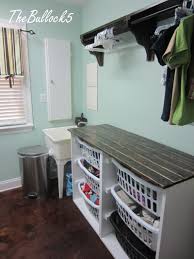 The Idea Of Using Laundry Baskets In Diy Might Sound Strange But Sometimes Projects That Are C Room Storage Diy Laundry Room Organization Laundry Room Storage