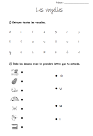 Il s'agit des voyelles d'aperture moyenne. Fiches Voyelle Les Retenir Gre10 Les Voyelles Fiches De Travail Pour Maternelles Methode De Lecture