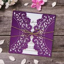 Einladungskarte Hochzeit Vintagezauber Ultra Violet Einladungskarten Hochzeit Lila Hochzeit Einladungen