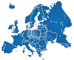 Die interaktive europakarte macht die detaillierte erkundung der interessanten regionen möglich. Weltkarte Landkarte Europa Karte 1 Wandposter Poster Zypern Verschmelzung Luxemburg Myloview De