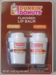 Dunkin Donuts Lip Balm Pumpkin And Coffee Flavored New In Package Cute Dunkindonuts Dunkin Donuts Dunkin Coffee Flavor