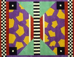 Nathalie du pasquier was born in bordeaux, france in 1957, but lives in milan since 1979. Nathalie Du Pasquier Arizona Teppich Memphis Milano Collection 1983 Courtesy Memphis Milano Foto Studio Azzurro Smow Blog