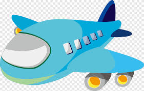 Yuk, pelajari cara menggambar pesawat terbang. Pesawat Terbang Pesawat Kartun Biru Mengangkut Png Pngegg