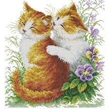 We did not find results for: Cats Grooming Each Other Counted Or Stamped Cross Stitch Kit Ginger Plaza