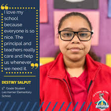 Meet Destiny Salput, 5th Grade Student at Leo Kerner Elementary School
