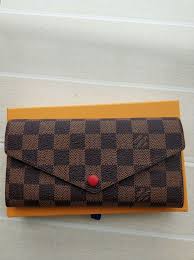 New Louis Vuitton Josephine Damier Ebene Zippy Organizer Long Coin Wallet Fashion Clothing Shoes Accessories Wallet Louis Vuitton Damier Ebene Long Wallet