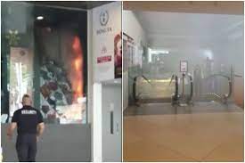 Chinatown point bag shop catches fire on 12 mar morning. Scoba9bkjiokqm