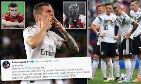 And toni kroos, now a real madrid and die mannschaft star who rode. After Years Of Staying Silent Real Madrid And Germany Midfielder Toni Kroos Is Finding His Voice Daily Mail Online