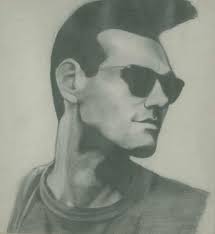 Hey I drew this picture of Morrissey. How'd I do?
