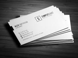 The clean elegant business card template focuses on color combinations and symmetry. Elegant Business Card Design 27 Free Premium Download