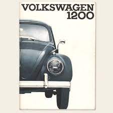 Original 1962 63 Volkswagen 1200 Bug Owners Manual Volkswagen Vintage Vw Vw Bug