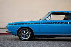 Image result for Bright Blue 1967 Barracuda