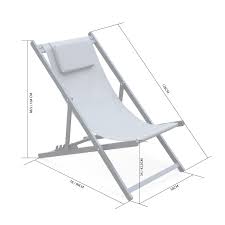 Zero gravity chairs patio chairs lawn chairs patio set of 2 with pillow and cup holder patio furniture outdoor adjustable dining reclining folding chairs for deck patio beach yard $88.69 in stock. Set Of 2 Sun Loungers Adjustable Deck Chairs With Headrest Made From An Anthracite Aluminium Frame And Terracotta Textilene