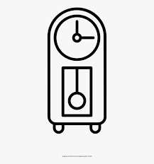 5 out of 5 stars. Grandfather Clock Coloring Page Line Art Hd Png Download Transparent Png Image Pngitem