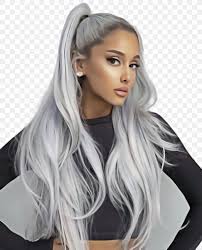 Edgy and intimidating, the silver hair trend has all the cool girl vibes. Silver Background Png 1796x2228px Ariana Grande Artificial Hair Integrations Beauty Best Black Hair Download Free