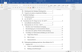 Kann ich das inhaltsverzeichnis so gestalten, dass nur ebene1 und ebene 2 in. Automatisches Inhaltsverzeichnis Ms Word Layoutproblem Microsoft Office Gliederung