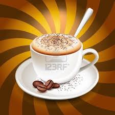 Cappuccino Just For You Cake Vector Antique Tea Sets Cappuccino