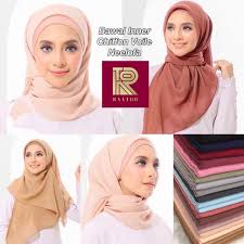 Erkkk pakai tudung pun dah rasa macam sampai kat zouk dah! Neelofa Tudung Bawal