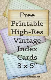 Place your index card in the printer and try printing. 3 X 5 Card Template Word