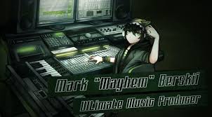 I mainly work on personal projects. Mark Mayhem Berskii Ultimate Music Producer In 2021 Danganronpa Danganronpa Ocs Garden Of Eden