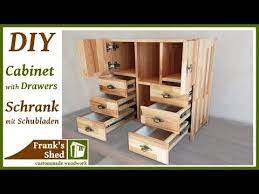 Sie machen unser leben ordentlicher: Diy Mobel Selber Bauen Schrank Mit Schubladen Aus Holz Anleitung Franks Shed Youtube Diy Mobel Selber Bauen Schrank Selber Bauen Schrank Mit Schubladen
