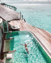 Mareen Cologne Germany On Instagram Floating At My Favorite Hotel In The World Today In Maldives Can You Guess Which O Maldives Cologne Germany Instagram