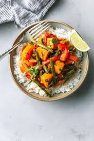 Thai recipe for red curry paste. Thai Red Curry Tofu Recipe A Beautiful Plate