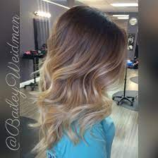 Gorgeous Warm Brown Color Melt To Fresh Blonde Ends Hair Life Blonde Color Melt Hairdo