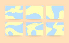 When you combine a minimalist design with abstract shapes and a palette composed of pastel colors, you get a successful result. Pastel Color Waves Background For Powerpoint Stock Vector Illustration Of Display Backgrounds 124019968