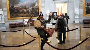 Jake angeli, of arizona, was charged with knowingly entering or remaining in any restricted building or grounds without lawful authority. Heknw3fvxxelcm