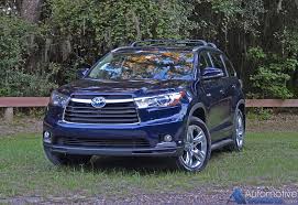 Le, le plus, xle, limited and limited platinum. 2015 Toyota Highlander Hybrid Limited Awd I Review Test Drive Automotive Addicts