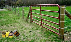 You can install electric fencing with electric fence tape or a variety of straight wire of various thicknesses. Best Electric Fence Wire 2021 Convenient Wire For Livestock