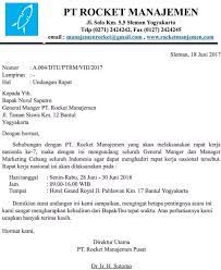 Dalam pelaksanaan suatu kegiatan rapat, kita tidak bisa begitu saja mengadakannya tanpa suatu. Cara Membuat Dan Contoh Surat Undangan Rapat Perusahaan