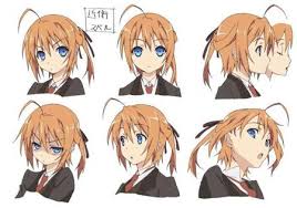 近衛スバル 設定画 かわいい 女の子 イラスト 女の子イラスト アニメ