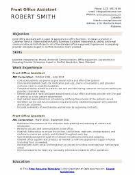 Here are some guidelines for formatting office assistant resume templates: Front Office Assistant Resume Samples Qwikresume