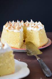 Gateau Mousseline Au Citron Lemon Chiffon Cake Gateau Mousseline Chiffon Cake Recette Gateau Moelleux