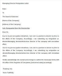 Under the companies act 1993, a director may resign as a director of a company by signing a written notice of resignation and delivering it to the address for service of the company. Director Resignation Letter Templates 7 Free Pdf Word Format Download Free Premium Templates