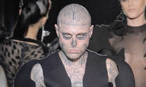 Great britain, born in 1995 (25 years old), category: Zombie Boy Rick Genest Tattooed Muse To Lady Gaga Dies Aged 32