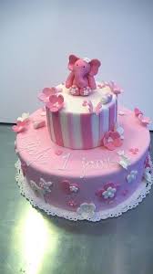 Little Girl S 1st Birthday Cake 1st Birthday Cake For Girls Animal Birthday Cakes Cake