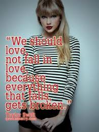TAYLOR SWIFT QUOTES ABOUT FALLING IN LOVE | medzpro.com via Relatably.com