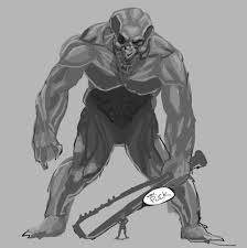 Artstation Goblin Shark Titan Wip Chris Brownett Goblin shark coloring page from sharks category. goblin shark titan wip chris brownett