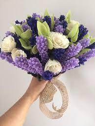 Bride Bouquet Purple Bride Bouquet Felt Lavender Bouquet Etsy Felt Flower Bouquet Flowers For Mom Felt Bouquet