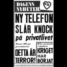 It is published in stockholm and aspires to full national and international coverage. 23 November 1971 Idag Ar Historiska Lopsedlar Facebook