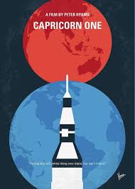 No1078 My CAPRICORN ONE minimal movie poster Greeting Card by Chungkong Art