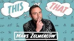 We're månsters, we're heroes, we're perfectly damaged! Mans Zelmerlow Youtube