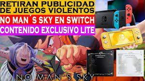 Todas ellas cosecharon un éxito sin precedentes que devolvieron a la marca al lugar que nintendo switch: Quitan Publicidad De Juegos Violentos No Man S Sky En Switch Contenido Exclusivo En Switch Lite Youtube