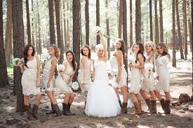 Country Wedding Rustic Wedding Barn Wedding Lace Bridesmaids Dress Sparkly Bridesmaids Dres Rustic Wedding Gowns Barn Wedding Dress Popular Wedding Dresses